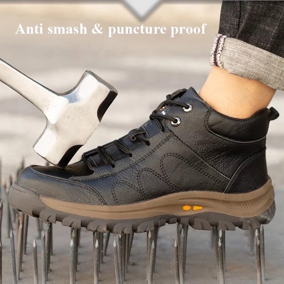 Man’s safety shoes with steel toe very comfortable lightweight - Picture 9 of 13